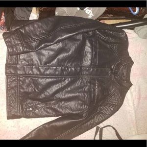 Mens leather jacket